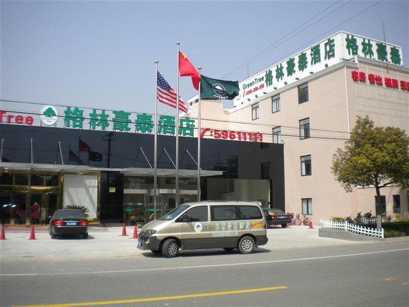 Greentree Inn Shanghai Chongming Nanmen Express Hotel Esterno foto